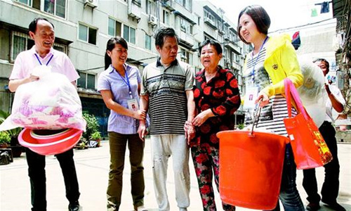 武漢市洪山區(qū)結對扶助弱勢群眾