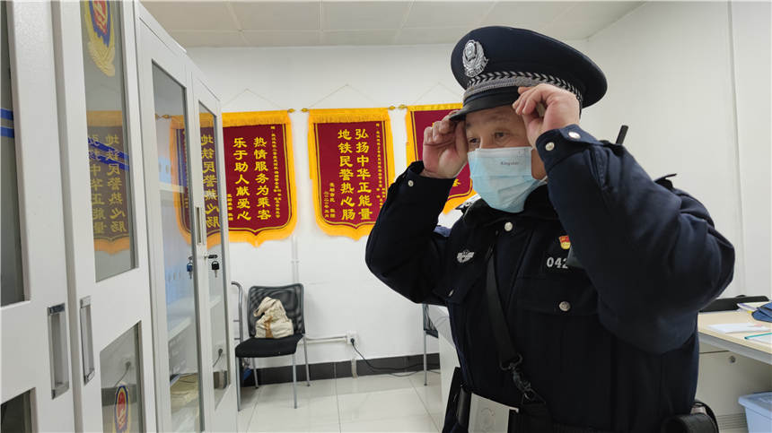 武漢公安人員保障城市安全。武龔軒攝