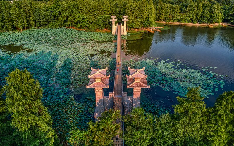 東湖落雁景區(qū) 李長安攝