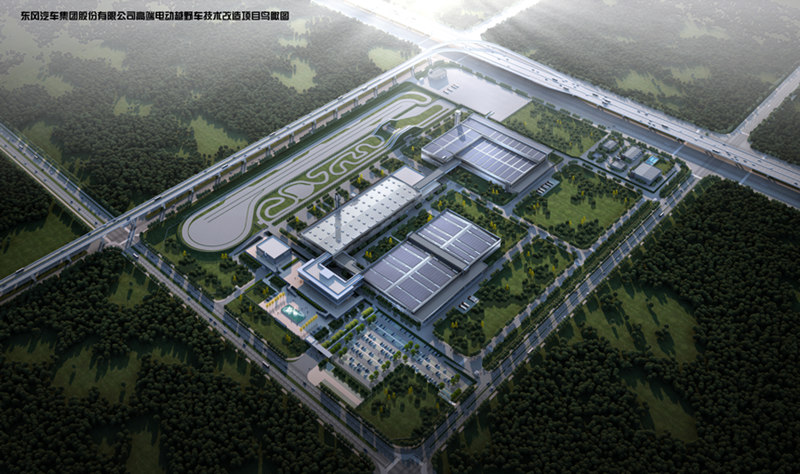 猛士園區(qū)鳥瞰圖。