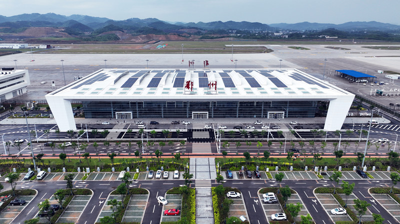 航站樓外觀。鄂州宣傳部供圖