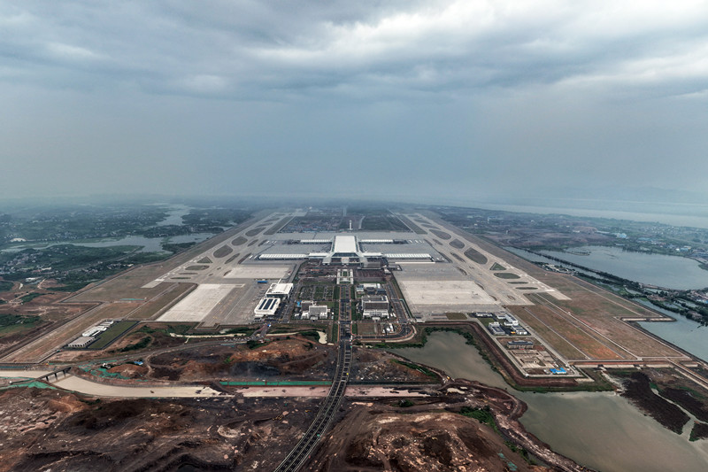 花湖機場。戴勛攝