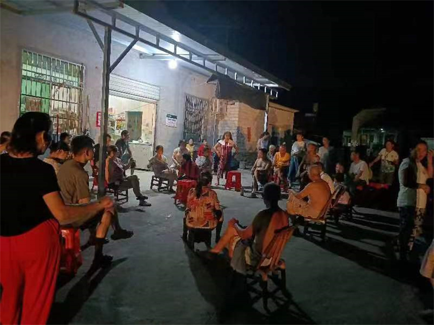 湖北浠水:塆組夜話聚共識?黨群齊心抗大旱?