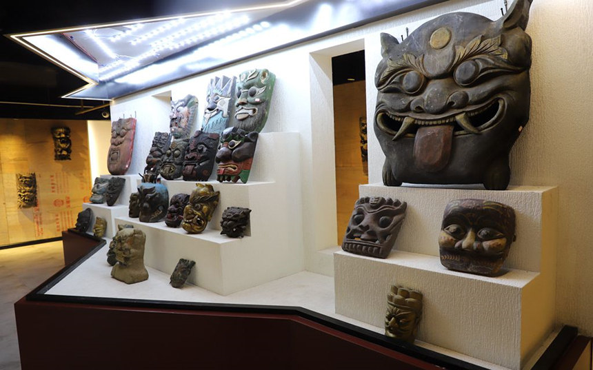 獵神文化符號集中展示。