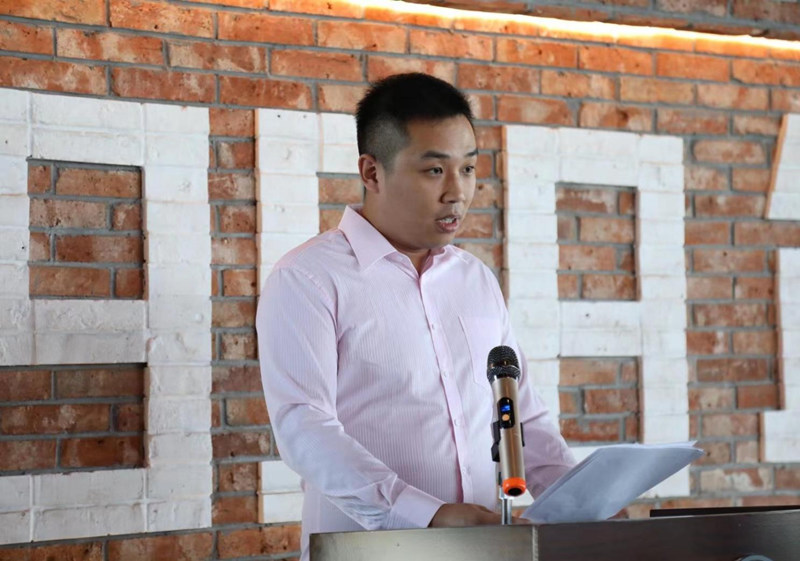 華引芯（武漢）科技有限公司工程師葛鵬發(fā)言。