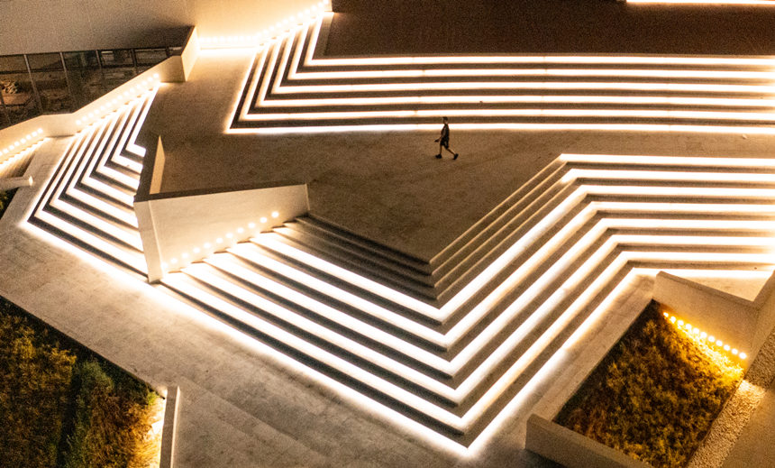 武漢臨空港文化中心。中共武漢市東西湖區(qū)委宣傳部供圖