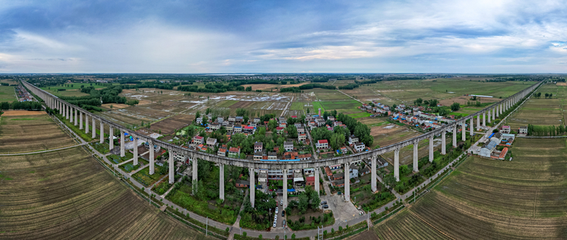 石橋鎮(zhèn)大渡槽。