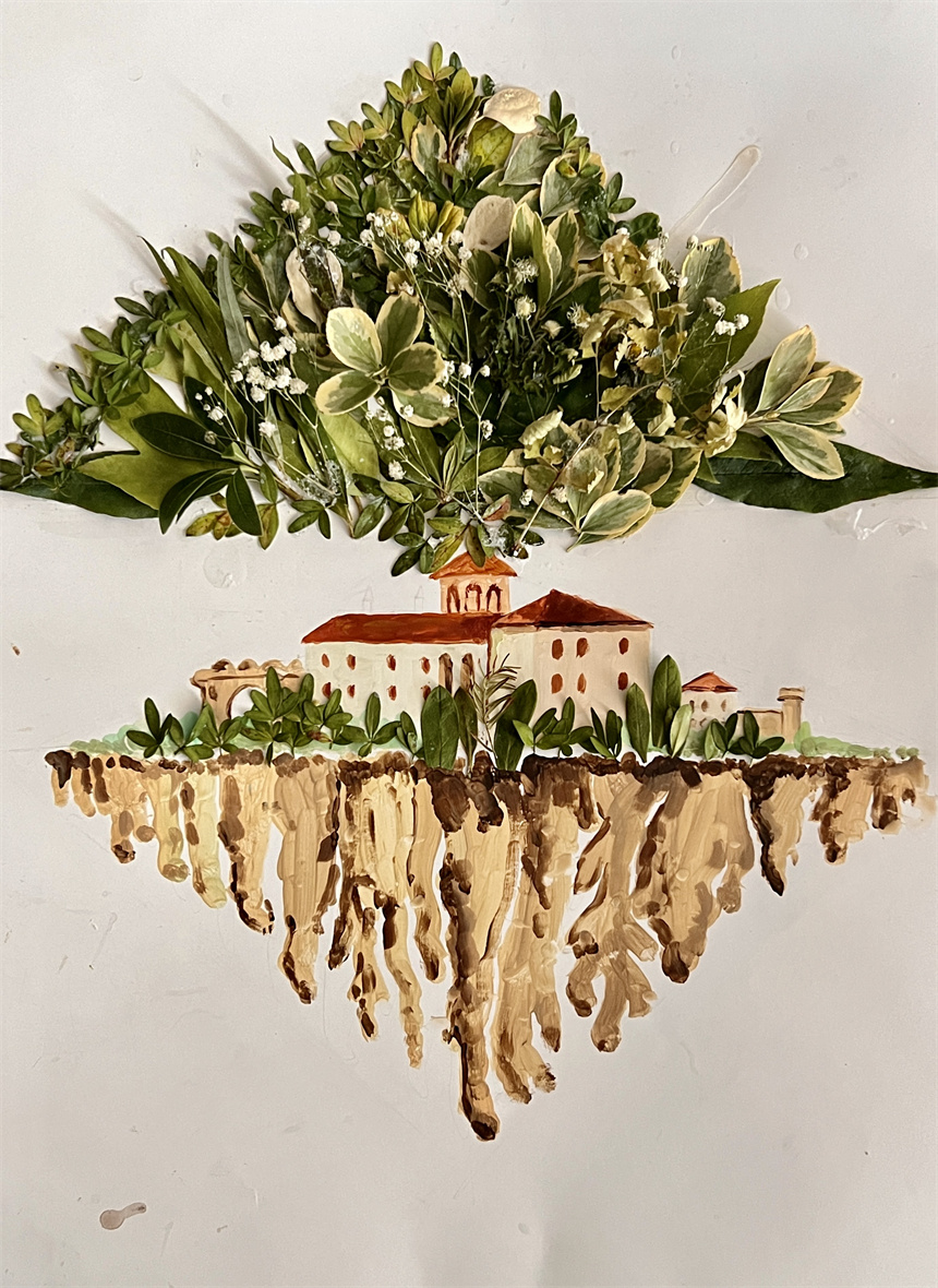 大學(xué)生創(chuàng)意“拾秋”留住多彩秋天