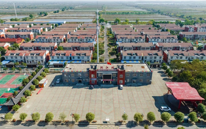 武漢市漢南區(qū)漢江村。武漢市農(nóng)業(yè)農(nóng)村局供圖