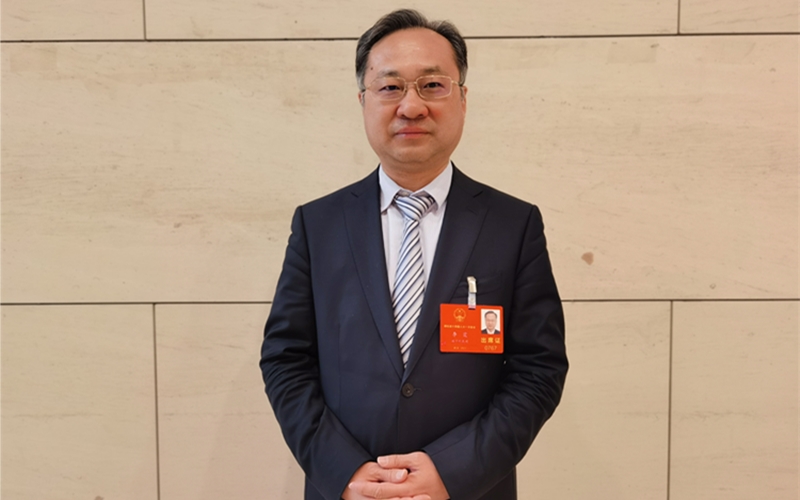 湖北省人大代表、中南建筑設(shè)計院黨委書記、董事長李霆。受訪者供圖