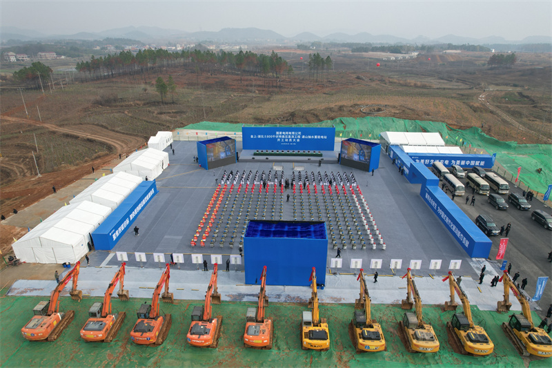 開(kāi)工儀式。