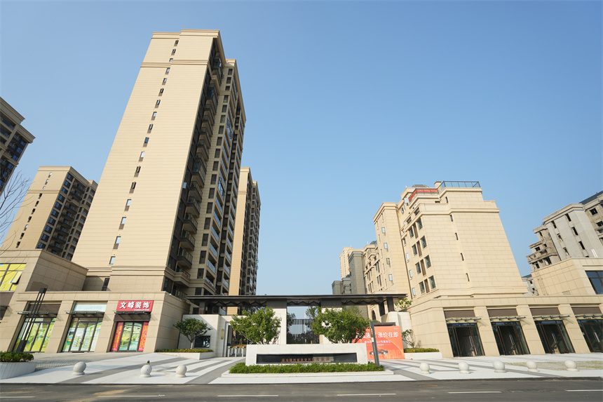 綠地隨州城際空間站·海棠弄實(shí)景圖。