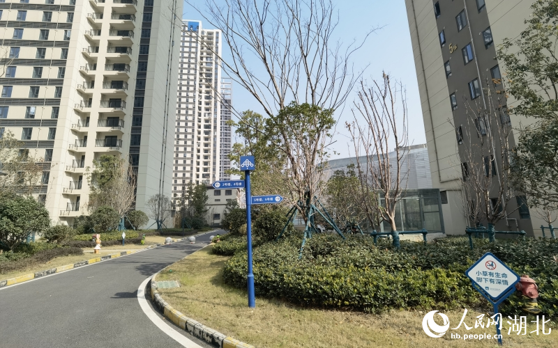 小區(qū)已經(jīng)全部竣工。人民網(wǎng) 周雯攝