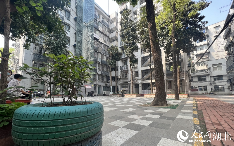 改造后的武展社區(qū)。人民網(wǎng)肖璐欣 攝