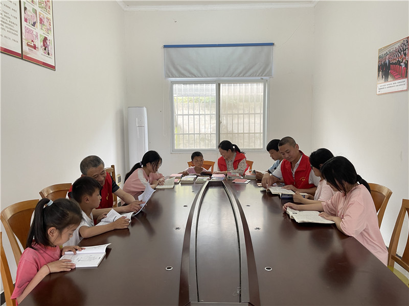 圖書室的日常。