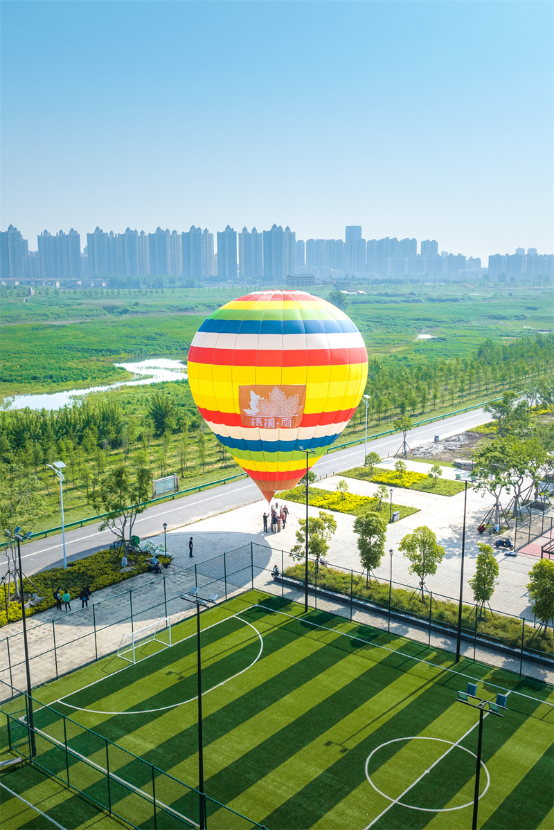 梧桐雨。東西湖區(qū)委宣傳部供圖