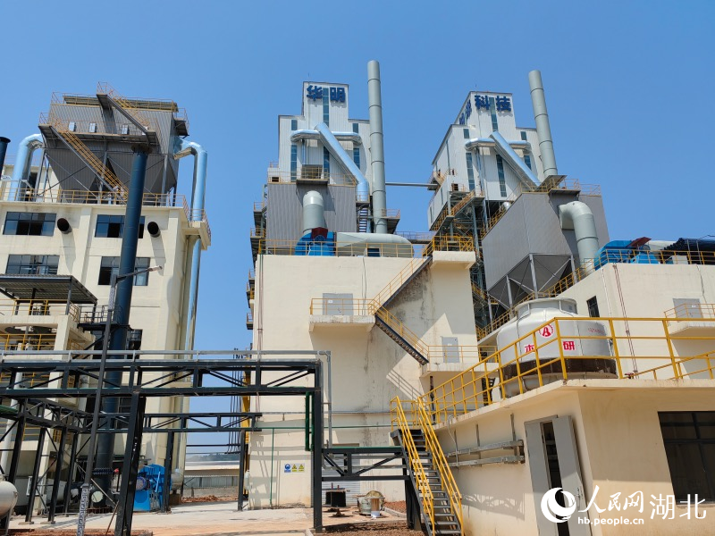 國(guó)鼎華明廠區(qū)。人民網(wǎng)記者 郭婷婷攝