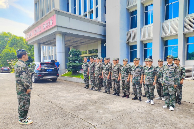 2023年7月28日，湖北中煙工業(yè)有限責(zé)任公司三峽卷煙廠開展“八一”建軍節(jié)主題活動(dòng)。徐國泰攝