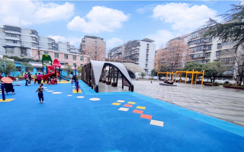 武昌鐵路大東門小區(qū)改建后樣貌。武漢市房管局供圖