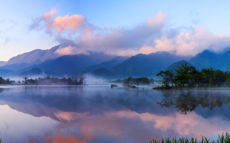 《人間仙境大九湖》。李紀(jì)堂攝