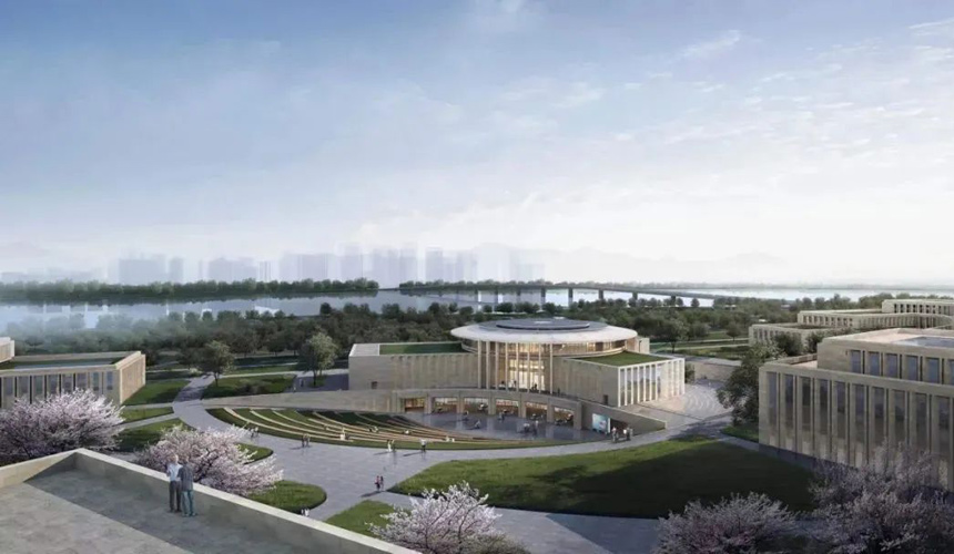 東軟集團第三研發(fā)中心效果圖。受訪者提供