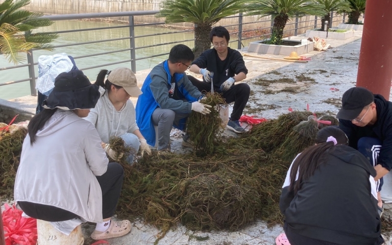 武漢大學梁子湖生態(tài)站于丹團隊。鄂軒攝
