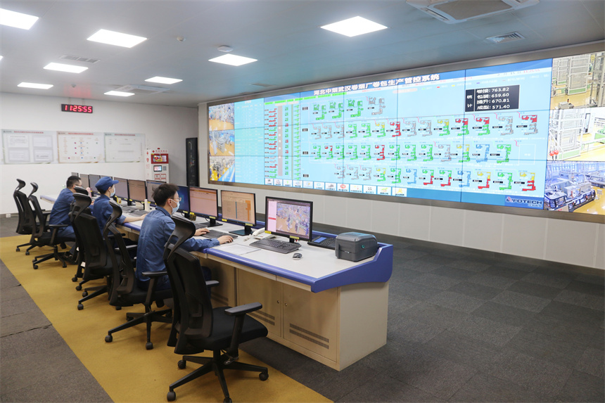 武漢卷煙廠卷包車間數(shù)字管控系統(tǒng)。楊明玥攝