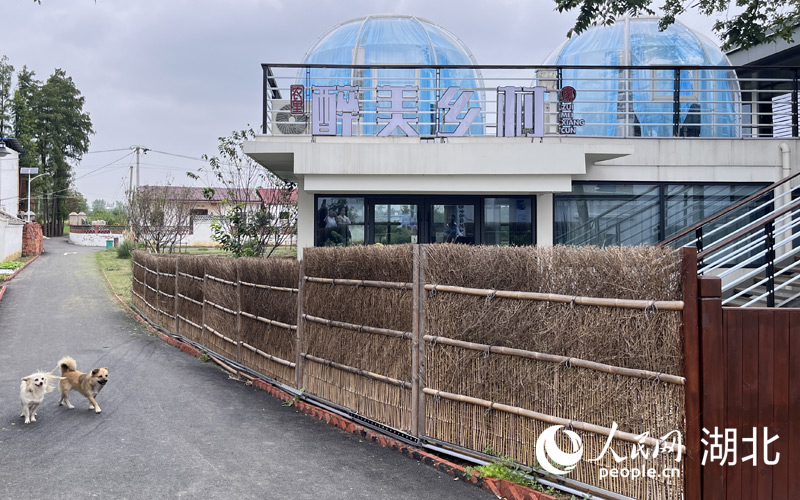 三湖村的民宿。人民網(wǎng)記者 張雋攝