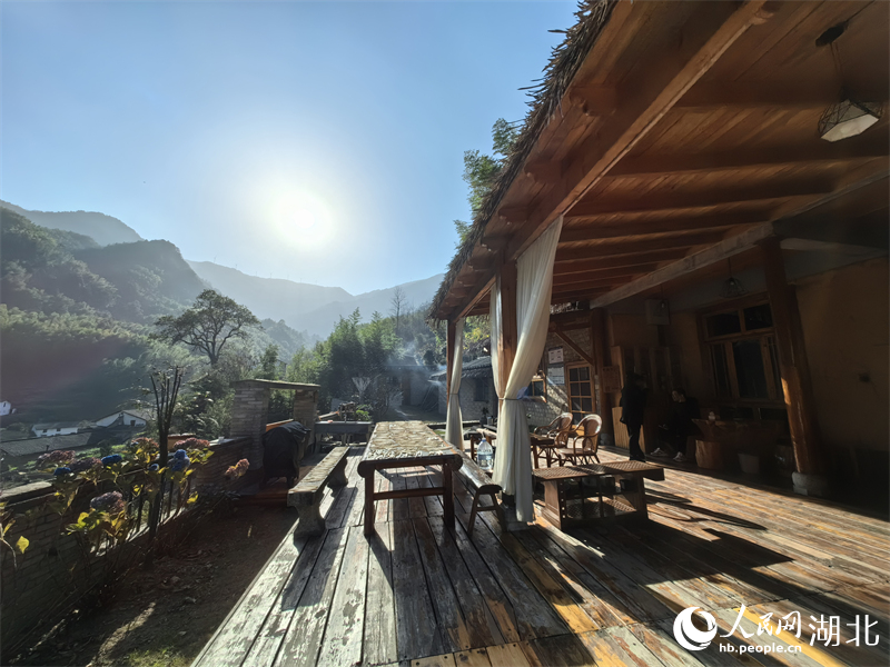 民宿“竹林下”。人民網(wǎng) 周雯攝