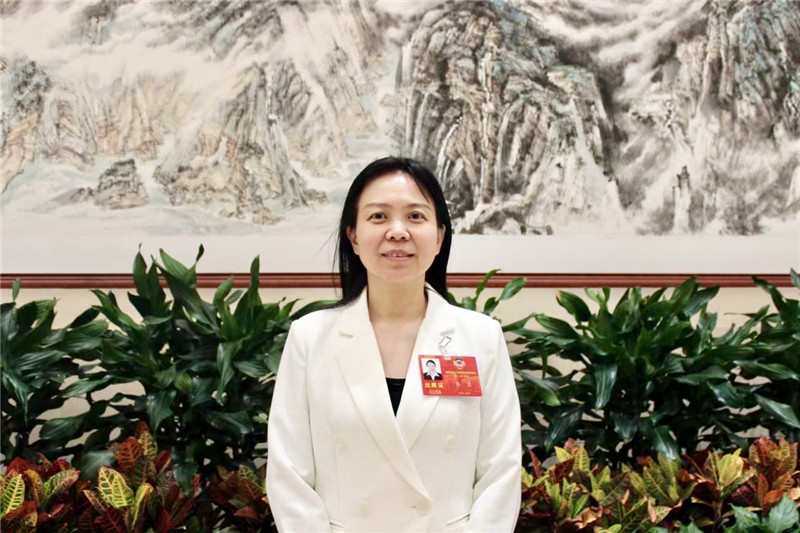 陳蓉委員。人民網(wǎng)記者 張沛攝