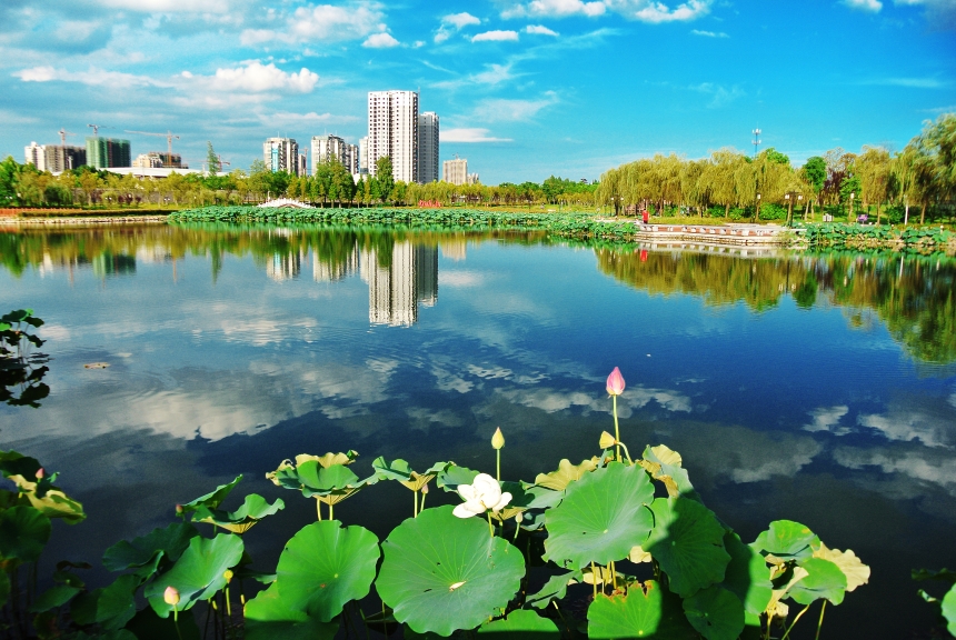 武穴濱江公園。武穴市攝影家協(xié)會(huì)供圖