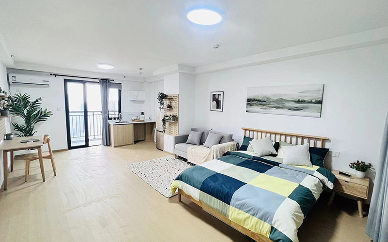 武漢市江漢區(qū)安居后湖里人才公寓。江軒攝