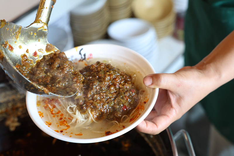 棗陽琚灣酸漿面。