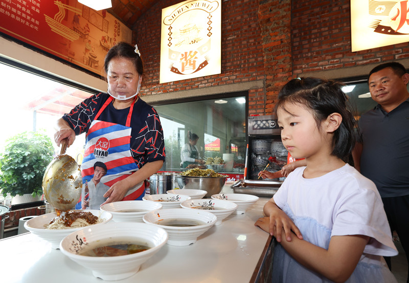 酸漿面成為棗陽特有的風(fēng)味小吃。