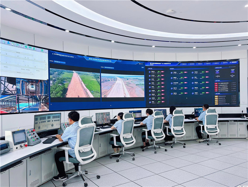 圖：湖北交投武天高速數(shù)智化管理中心。湖北交投建設(shè)集團供圖