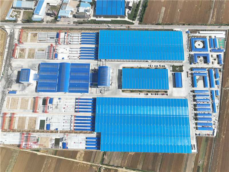 湖北交投武天預(yù)制件數(shù)智化工廠。湖北交投建設(shè)集團供圖