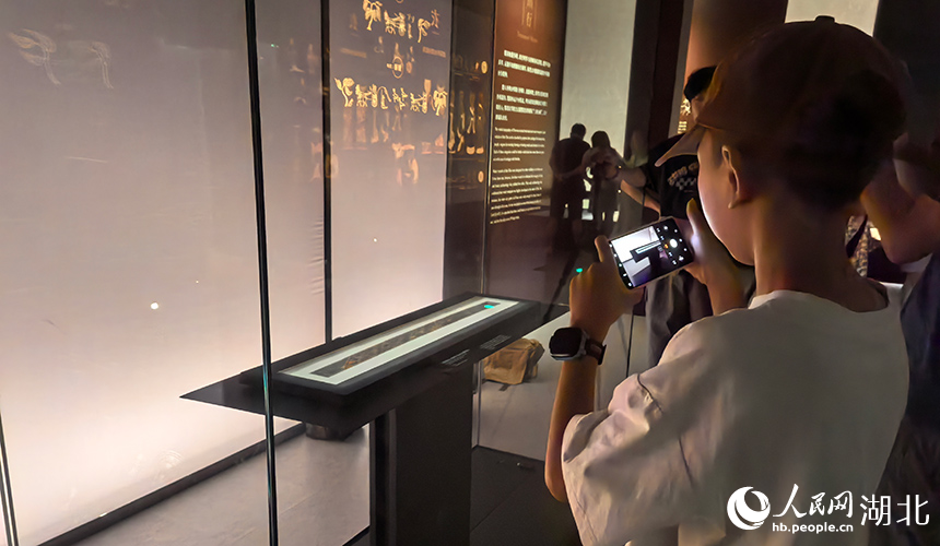 前來博物館參觀的學生眾多。人民網(wǎng)記者 周雯攝