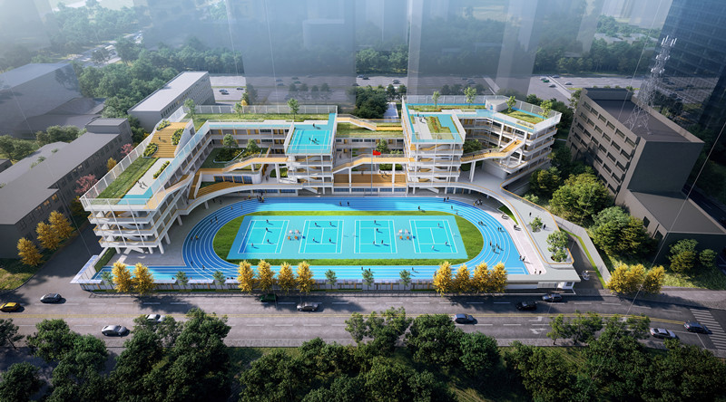 學(xué)校設(shè)計(jì)圖。