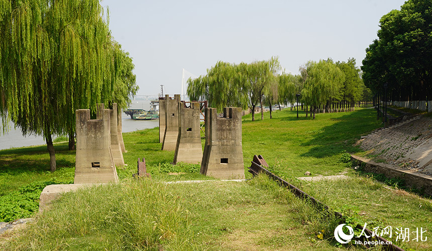 粵漢鐵路廢舊軌道掩映在綠蔭中。人民網(wǎng)記者 周恬攝