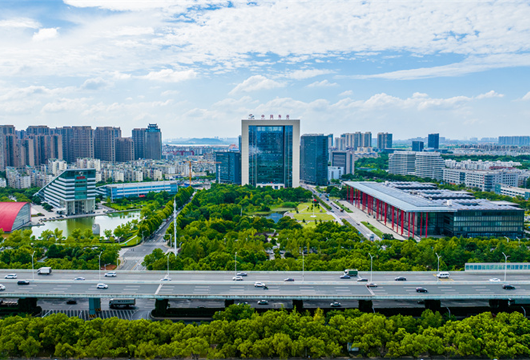 位于武漢經(jīng)開區(qū)的東風汽車總部和東風汽車全球創(chuàng)新中心