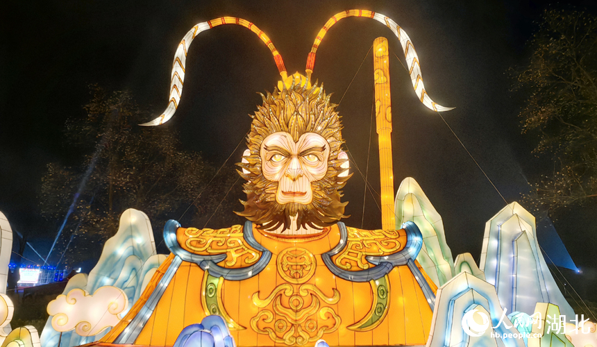 新春走基層丨湖北荊門:燈會(huì)歡樂不打烊【3】