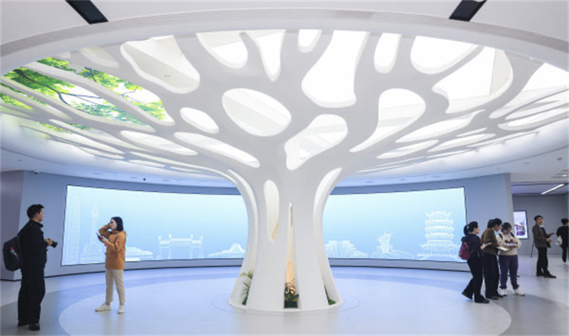 武創(chuàng)院展廳。