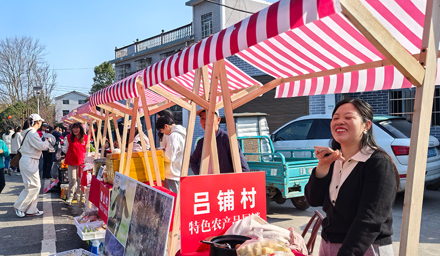 湖北咸安:百公里花帶引10萬游客【2】
