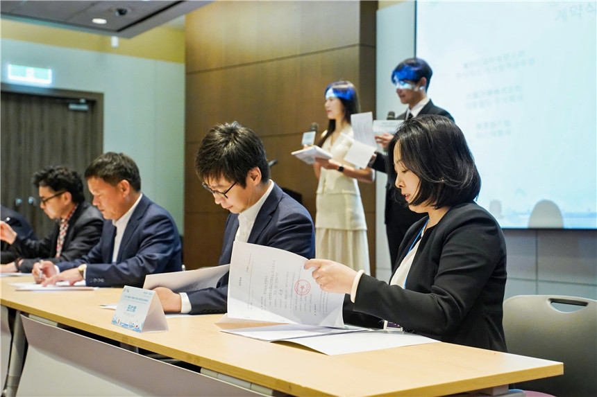 2025 “知音湖北”韓國首爾文旅推介會暨文旅企業(yè)對接洽談會現(xiàn)場