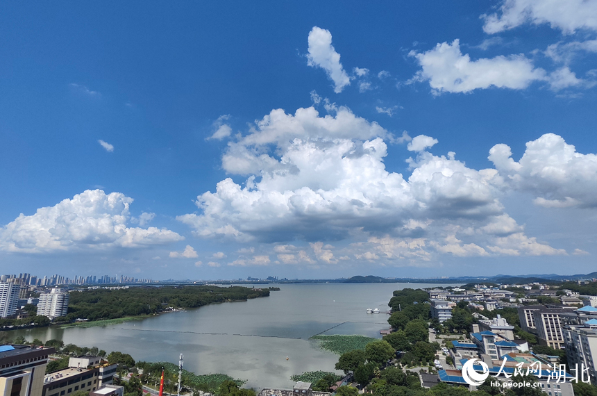湖北武漢:藍(lán)天白云入畫來【8】