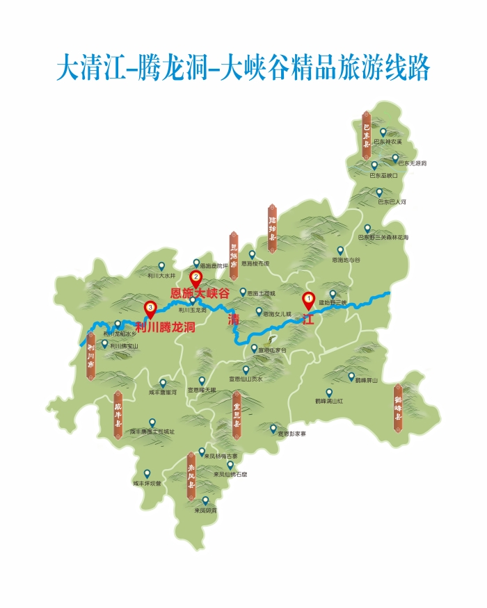 精品旅游路線圖