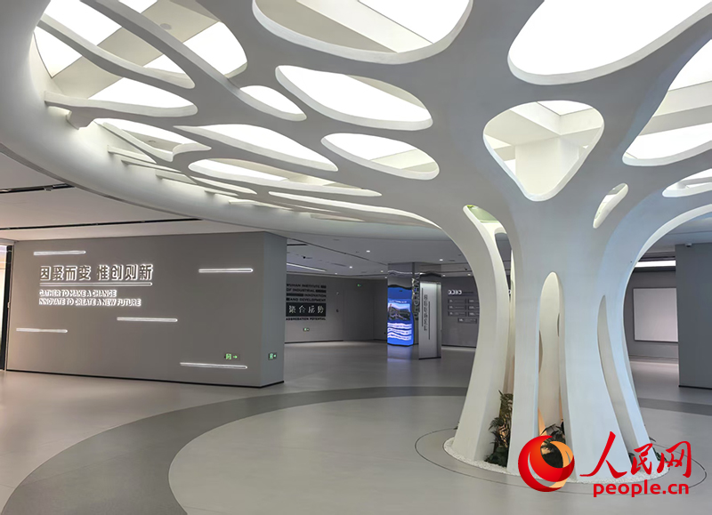 武創(chuàng)院展廳。人民網(wǎng)記者 周雯攝