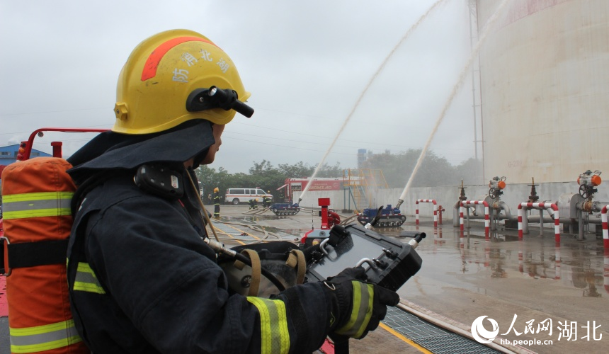 演練現(xiàn)場(chǎng)。人民網(wǎng)記者 張沛攝