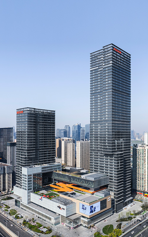 武漢阿里中心全景。武昌區(qū)委宣傳部供圖