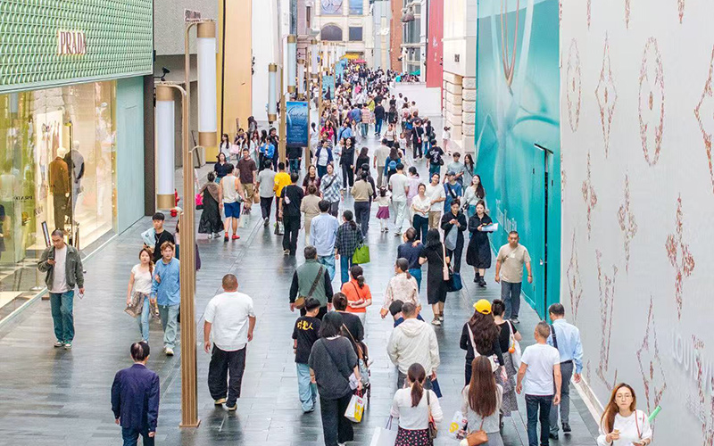 武漢SKP K大道。受訪者供圖